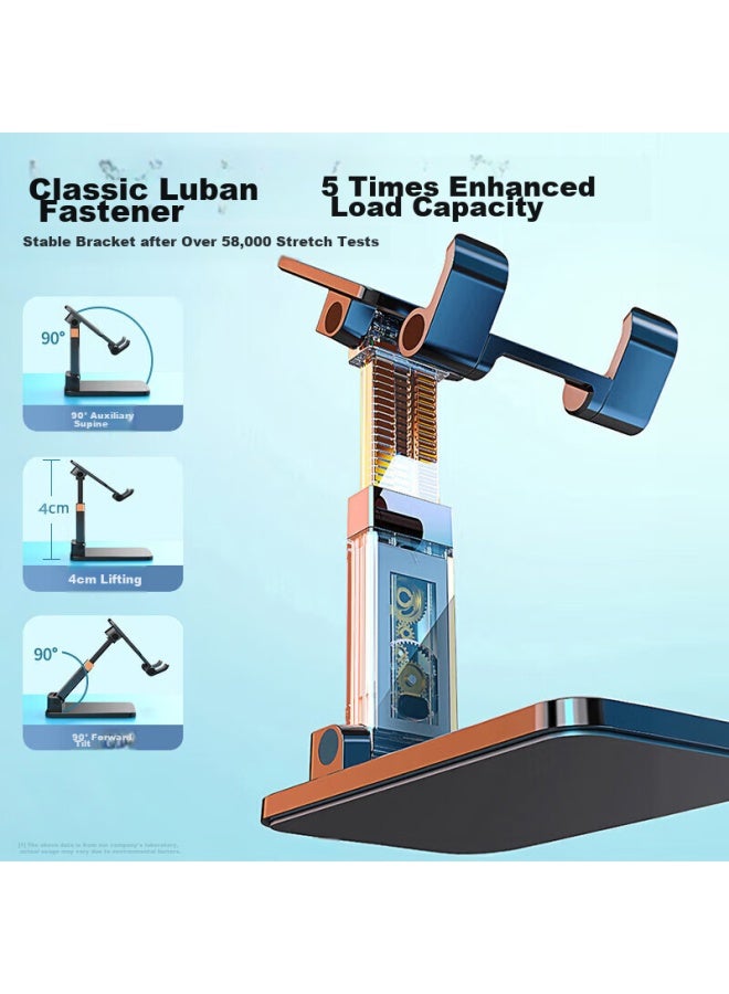 Kovol Phone Stand, Ipad Tablet Stand, Lazy Desktop Stand, Bedside Stand For Gaming, Reading, Online Cl, Postgraduate Entrance Exam Preparation, Binge-watching, Multifunctional Foldable Portable Stand - Image 2