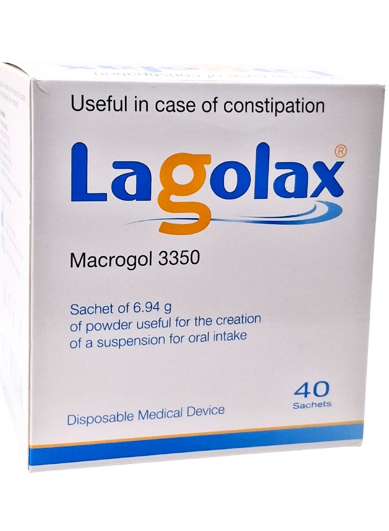 Lagolax Sachets 40'S (Macrogol)