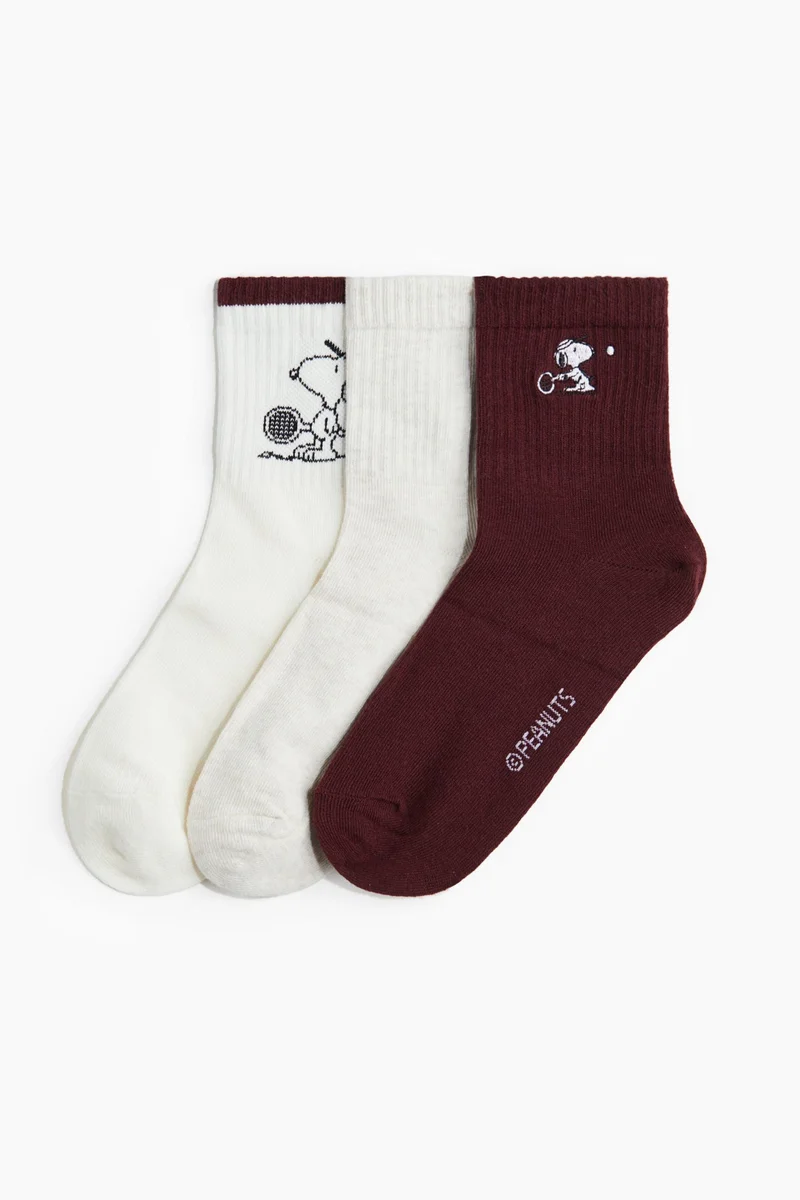 H&M 3-pack socks