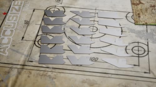 Accusize Industrial Tools 18 Pc Angle Gauge Set, 3602-5050 - Image 2