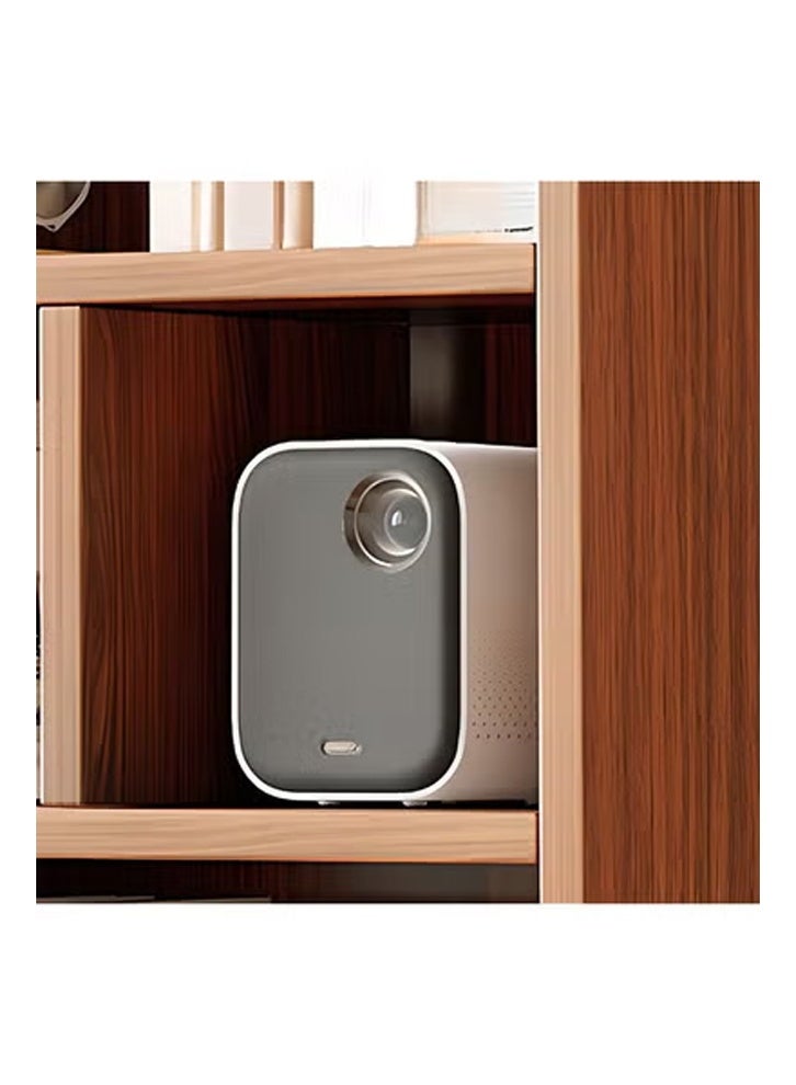 كلناميان رف تخزين متعدد الطبقات للكتب، خزانة عرض أنيقة لغرفة المعيشة، 40 سم، لون الجوز الداكن - Image 5