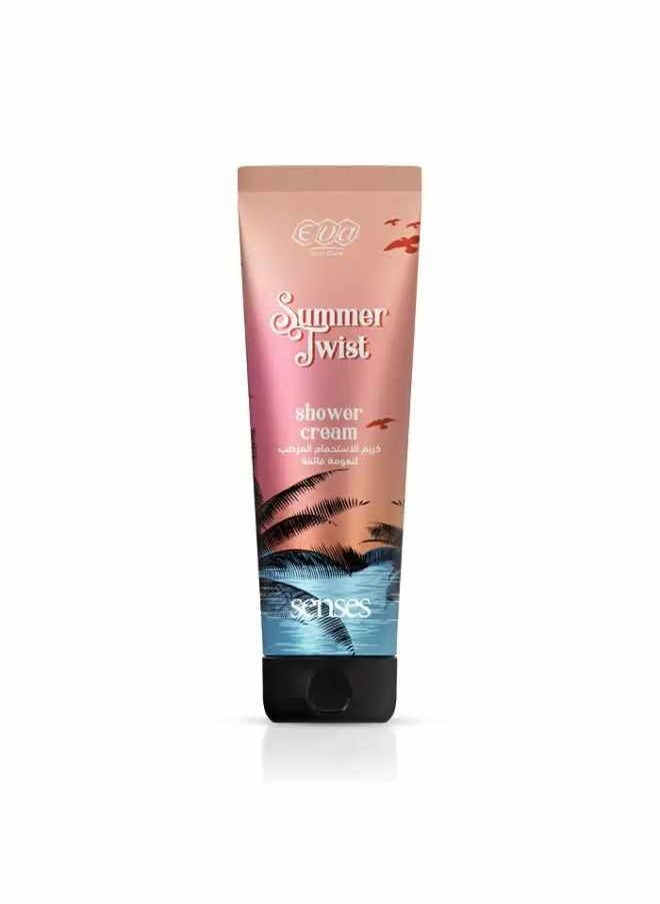 Skin Care Senses Moisturizing Shower Cream Summer Twist 250 Ml + Skin Care Senses Body Splash Summer Twist 240 Ml