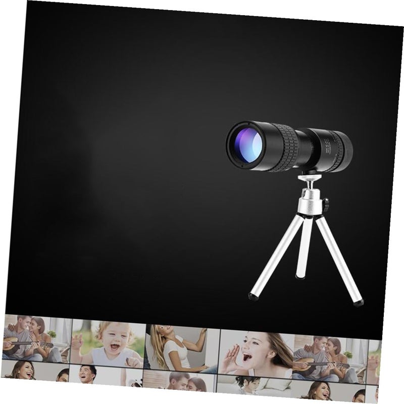 LABRIMP 10-30x30 Zoom Monocular Telescope for Cell Phone Photography, Portable Pocket Optical for Outdoor Travel, and Camping (no Tripod, Black) - Image 5