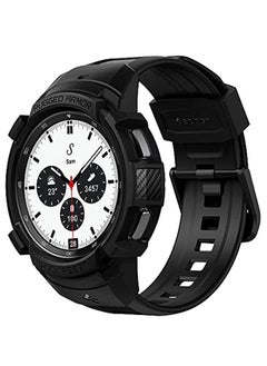 Spigen Rugged Armor PRO Case with Band for Samsung Galaxy Watch 4 Classic 42mm 