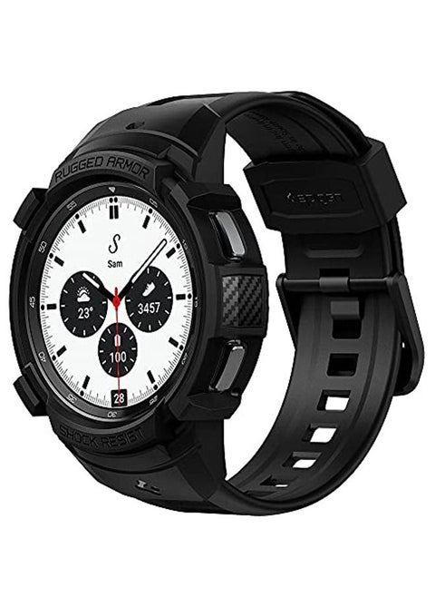 Rugged Armor PRO Case with Band for Samsung Galaxy Watch 4 Classic 42mm