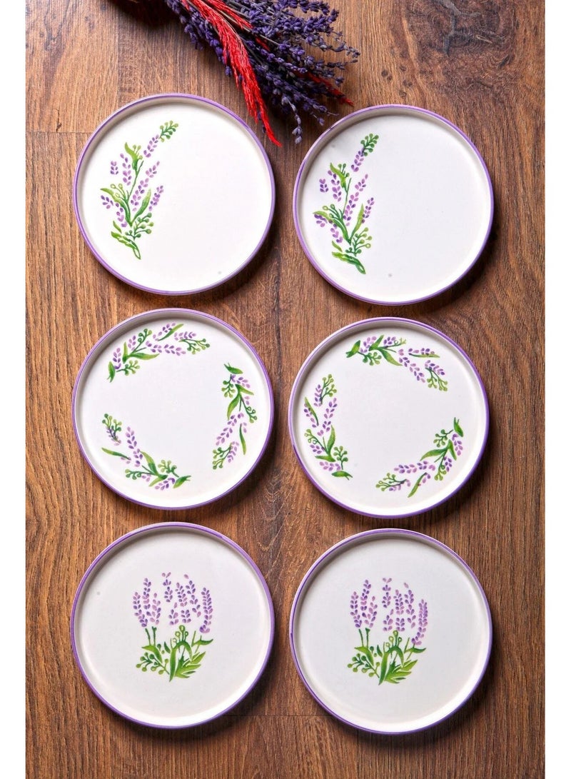 كيتشن لايف طقم أطباق كيك دائري عالي الجوده ومتعدد الاستخدام - 6 قطع - Image 1