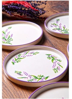 Kitchen Life طقم أطباق كيك دائري عالي الجوده ومتعدد الاستخدام - 6 قطع  - Image 2