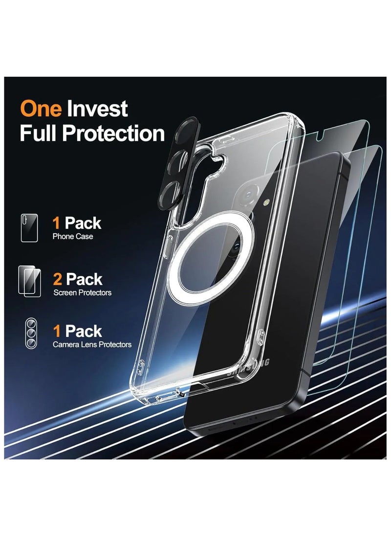 Protect PROTECT MSAMS24P SAMSUNG S24 PLUS CLEAR MAGNETIC COVER + HYDROGEL SCREEEN PROTECTOR  - Image 4