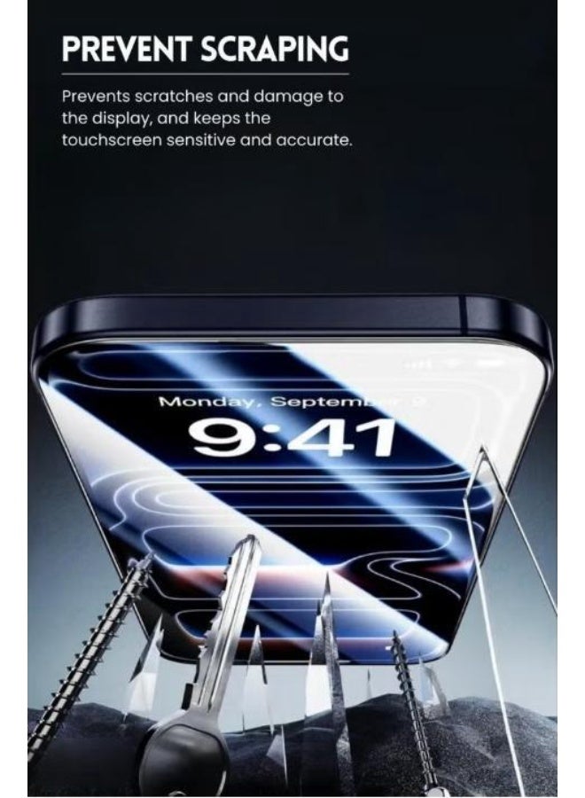 9D glass screen protector for Apple iPhone 16Plus - Image 1