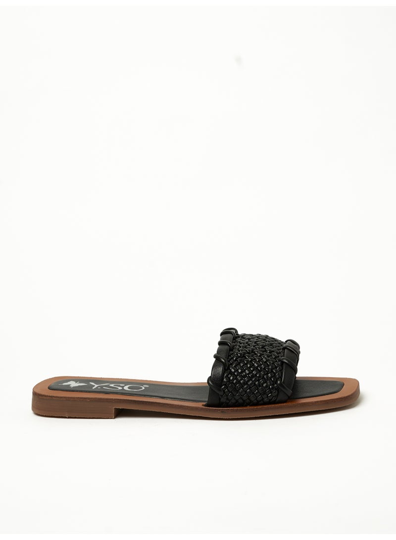 Y.so Women's Flat Slip-On Sandals – Comfortable & Stylish Everyday Footwear - Image 3
