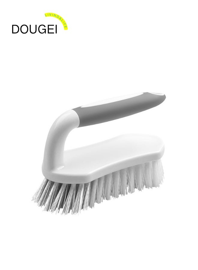 DOUGEI Scrub Brush, Heavy-Duty Scrub Brushes for Cleaning with Stiff Bristles Cleaning Brush for Shower, Bathroom, Carpet, Kitchen and Bathtub Scrubber - Image 1