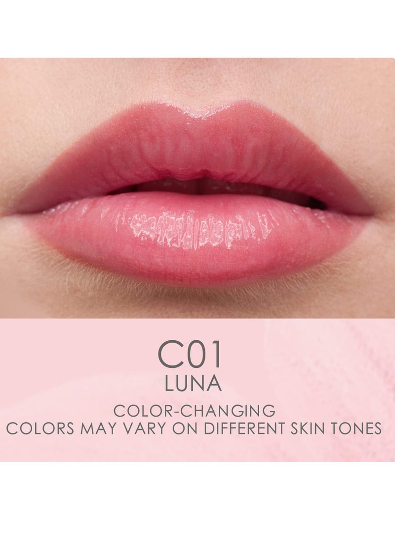 CATKIN Moonlight Lip Balms for Lip Skin Care and Lip Treatment Natural with Vitamin E for 6h Moisture Care Color Change Lip Balm 3 3g C01 Luna - Image 3