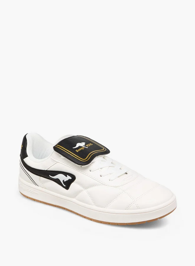 كانغاروس Men's Stitch Detail Lace-Up Closure Sports Shoes