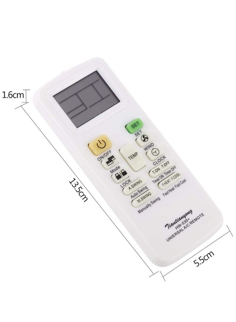 ELTRAZONE Universal Intelligent Air Conditioner,Universal air Conditioner Remote Control Universal air Conditioner Remote Control Remote Control Replacement LCD Screen Controller,Universal air Conditioner - Image 4