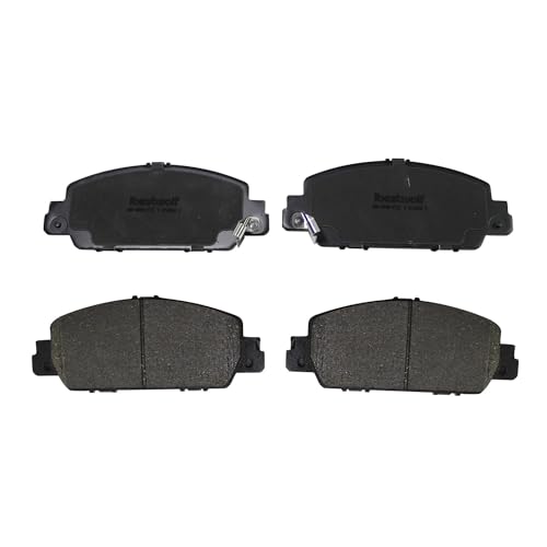 IBESTWOLF Front and Rear Ceramic Brake Pads for 2013 2014 2015 2016 2017 Honda Accord, Disc Brake Pad Replacement P-1451 P-1654 - Image 2