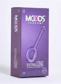 Moods Extra Long Condoms 12 Pieces  - Image 2