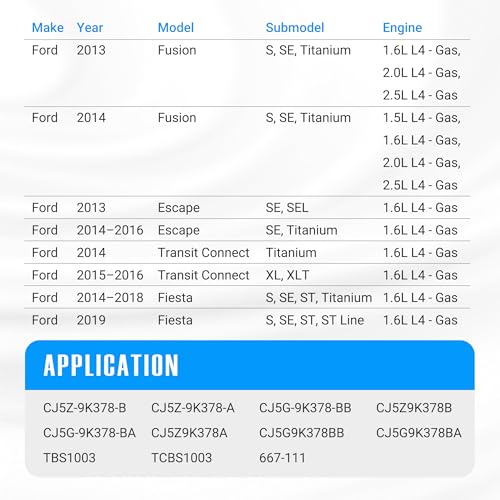 NOVAPARTS 667111 Turbocharger Boost Solenoid Valve with Pipe for 20132016 Ford Escape 20132014 Ford Fusion 20142016 Transit 20142019 Fiesta CJ5Z9K378B CJ5Z9K378A - Image 3