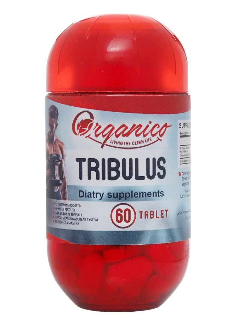 Organico 60 Tablets Tribulus Terrestris  - Image 1