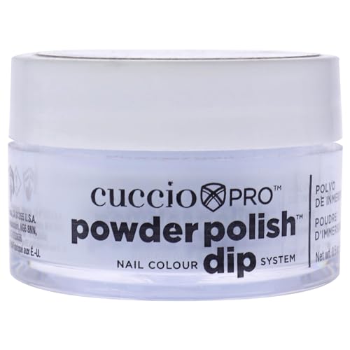 Cuccio Colour Powder Nail Polish Peppermint Pastel Blue 05 Oz - Image 1