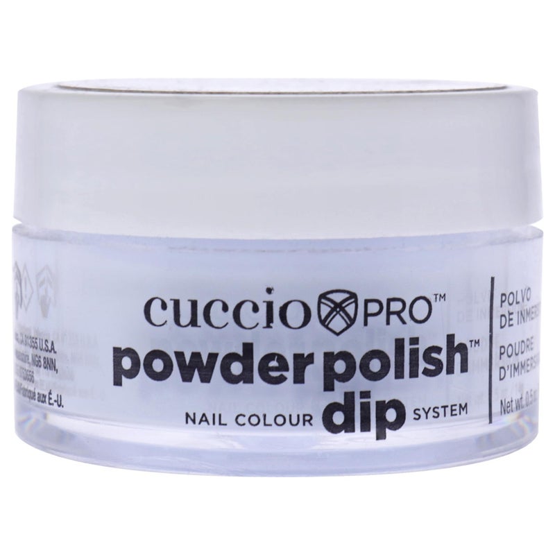 Cuccio Colour Powder Nail Polish Peppermint Pastel Blue 05 Oz - Image 3