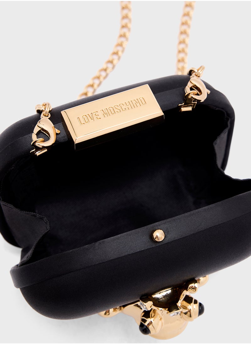 Love Moschino Chain Detailed Crossbody  - Image 5