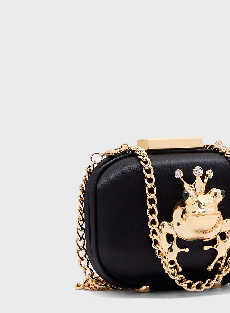 Love Moschino Chain Detailed Crossbody