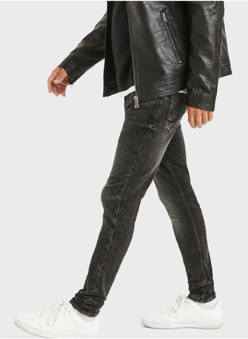 Celio Light Wash Skinny Fit Jeans