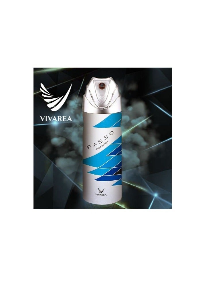 فيفاريا بخاخ معطر باسو للرجال 200 مل - Image 4