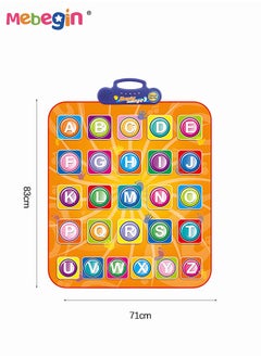 MEBEGIN Alphabet Learning Dance Playmat, Education Dancing Pad with Adjustable Built-in Music, Slip and Safe Play Mat Toy, Great for Developing Kid's Musical Interest, Hands-on Ability and Imagination Capacity, 71*83cm  - Image 5