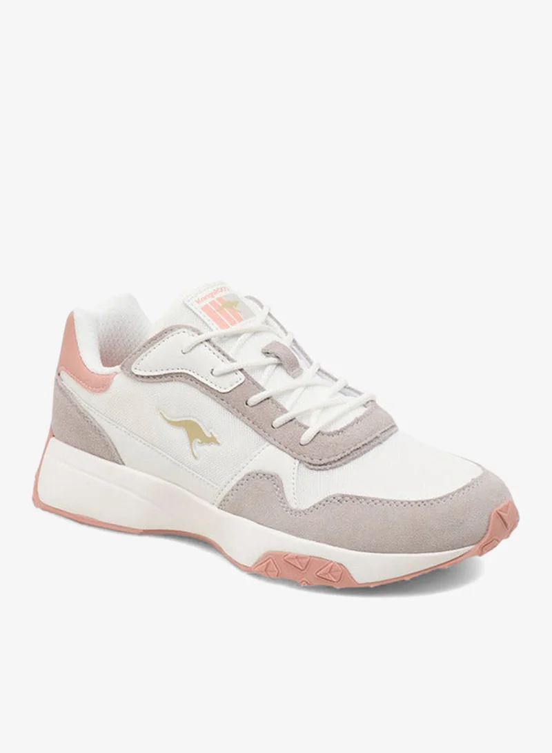 kangaROOS Women's Colourblock Lace-Up Sports Shoes