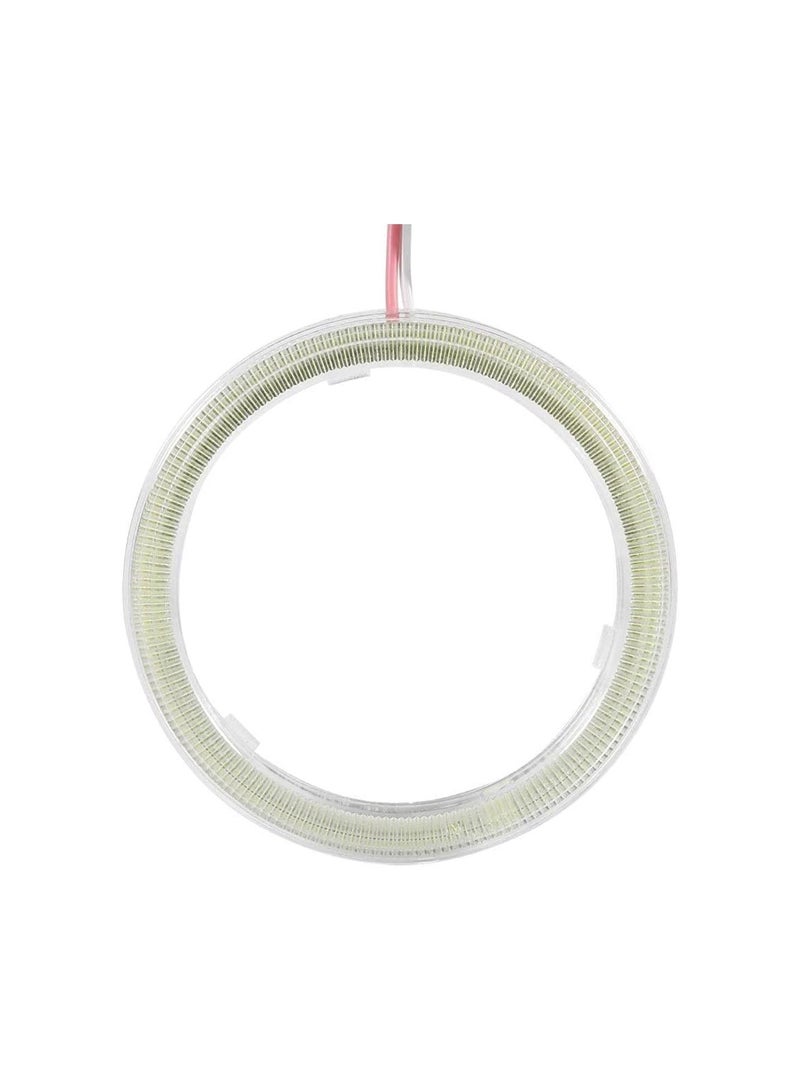 Loquat 1pair Auto Halo Rings Angel Eye COB Chips Headlight DRL LED For Motorcycle Car(60mm) - Image 4