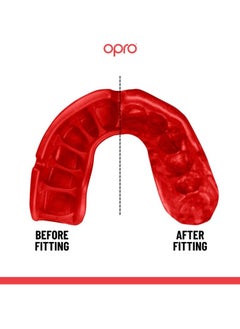 OPRO Self Fit Ufc Platinum Black/Gold/Red  - Image 5