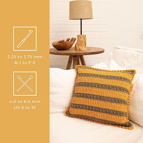 CÃRCULO Círculo Duna Yarn - 186 yds, 3.52 oz – Light Worsted DK Yarn - 100% Mercerized Brazilian Virgin Cotton, Perfect for Knitting and Crocheting (Pack of 1 Ball) (3635) - Image 3