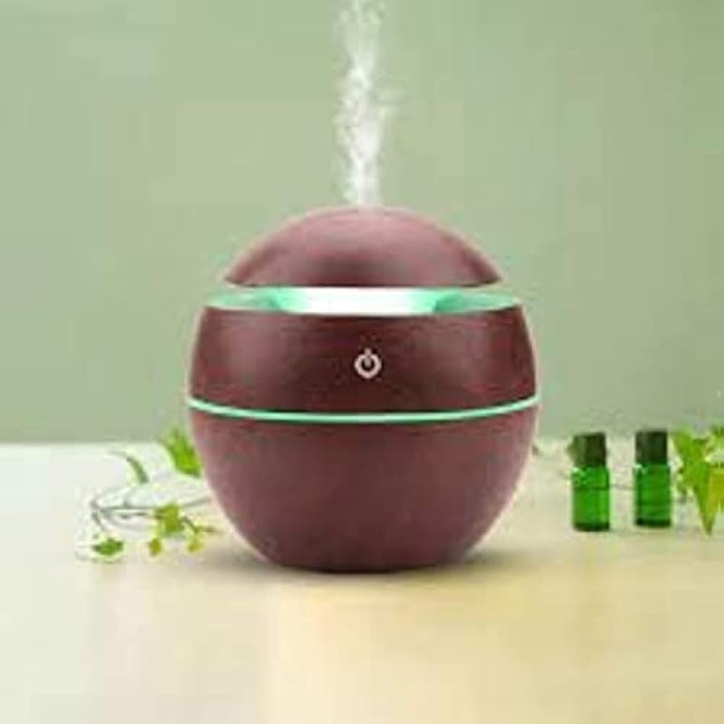 BELLOX ENTERPRISE Cool Mist Humidifiers aroma diffuser for home Air Humidifier with Led Night Light Colorful beige M B-556 - Image 4