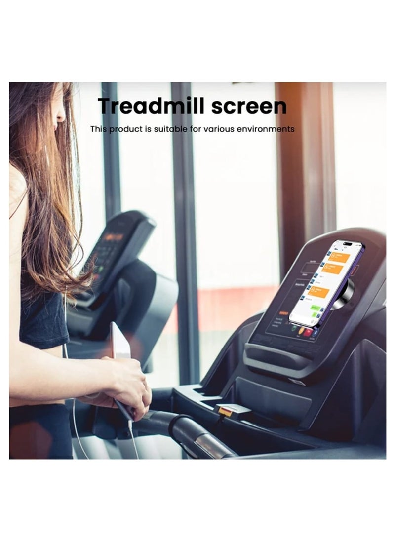 Smart Vacuum Suction Phone Holder Double Sided Adsorption Multiple Scenarios Alloy Material