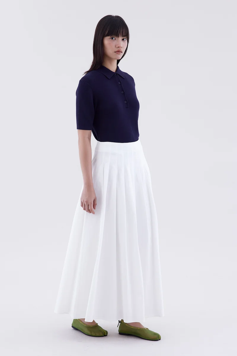 ذا اديتورز ماركت Fania Pleated Full Skirt