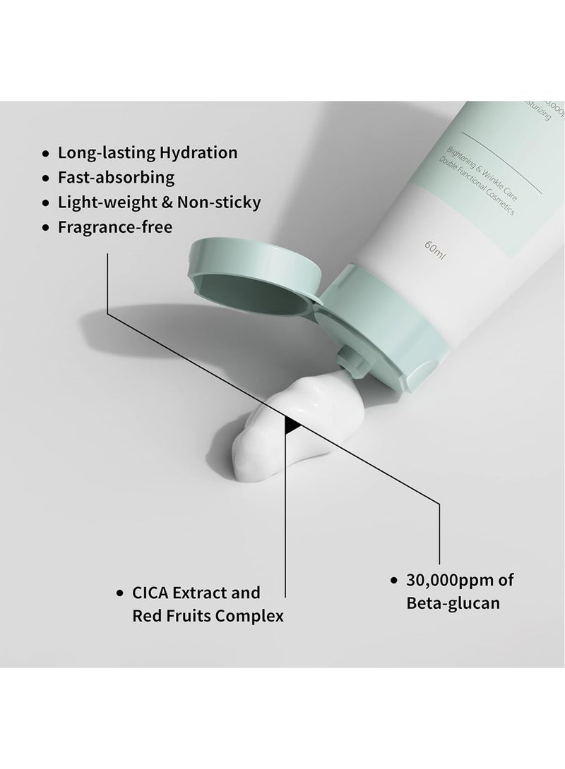 iUNIK Beta Glucan Daily Moisture Cream 60ml - Image 2