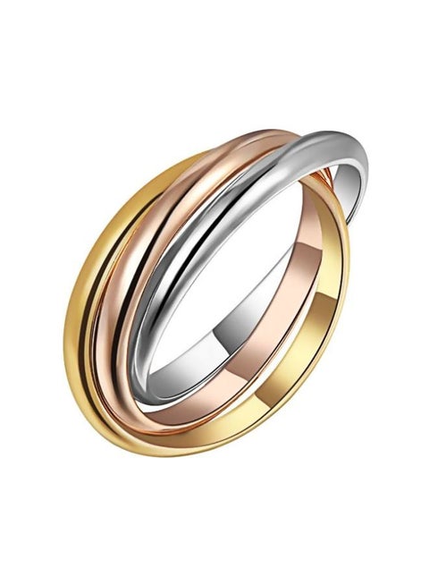 Gold Plated 3 In 1 Ring
