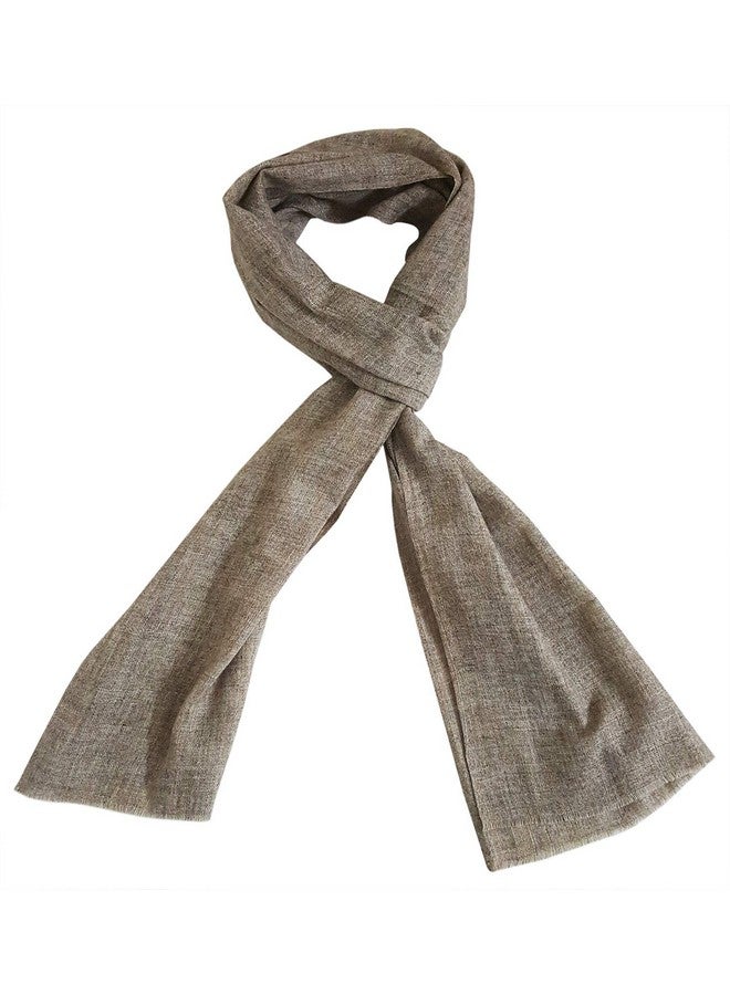 Mehrunnisa Handcrafted Pure Cashmere Wool Muffler Wrap - Unisex - Image 5