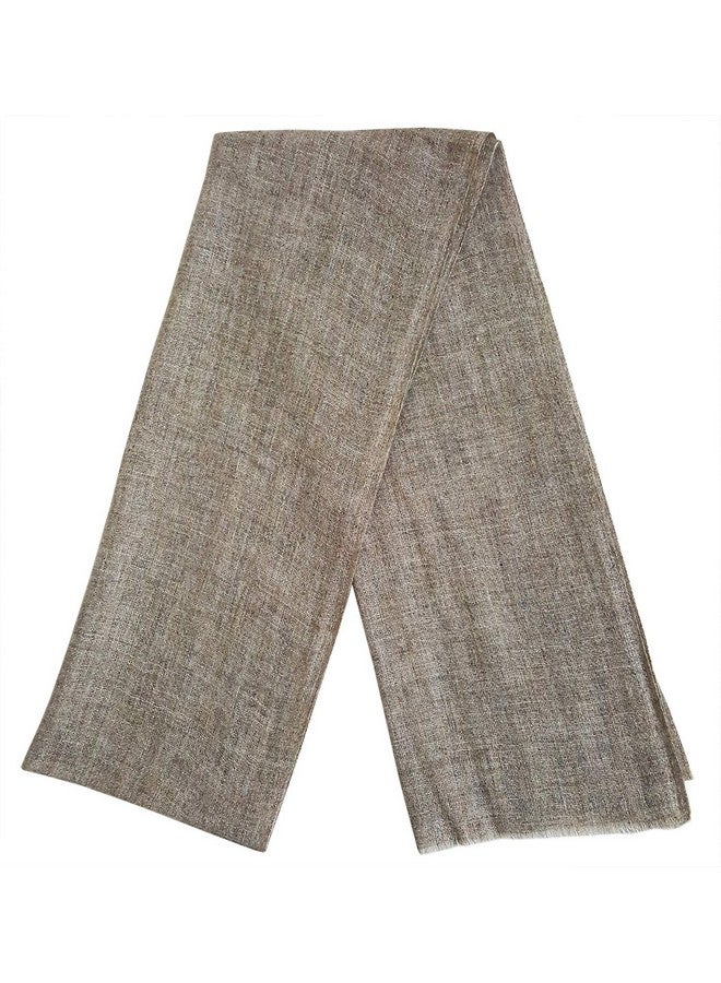 Mehrunnisa Handcrafted Pure Cashmere Wool Muffler Wrap - Unisex - Image 4