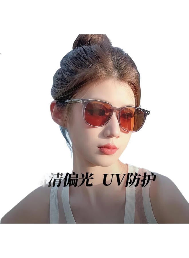 LOHO Gm Sunglasses Fashion Retro All-Match Uv Protection Polarized Sunglasses High-End Lh09624 - Image 3