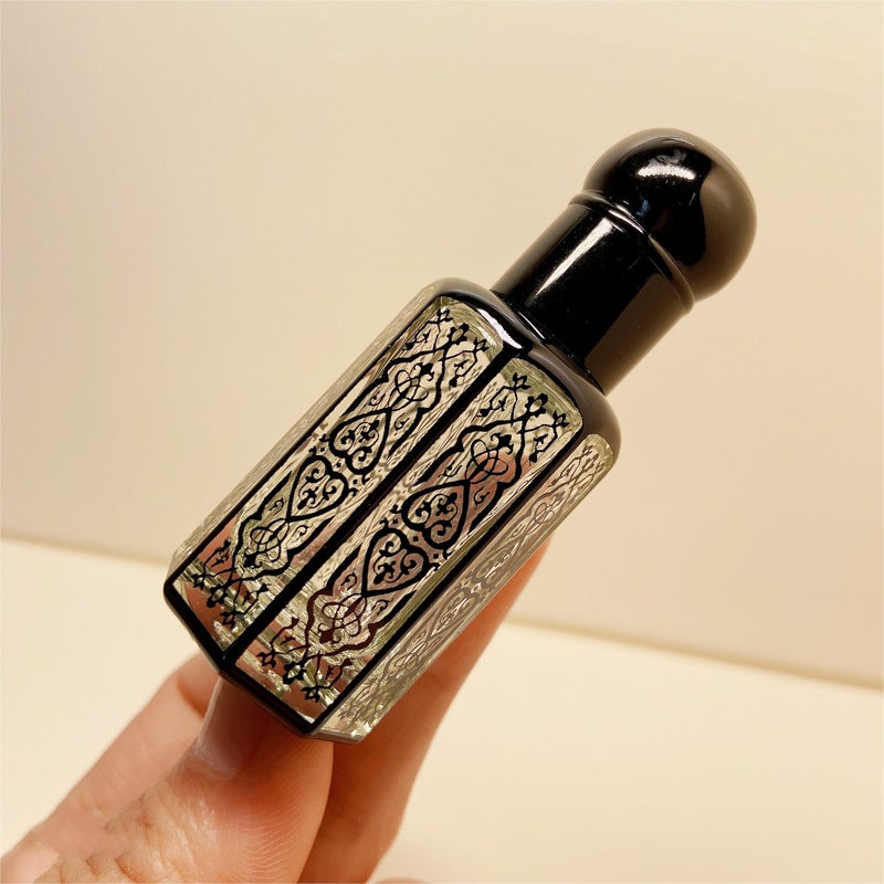 Laser Coated Crystal Essential Oil Bottle Sub-Bottle Spiral Sealed Dropper Perfume Bottle Roller Ball Bottle Manufacturer Octagonal - Image 3