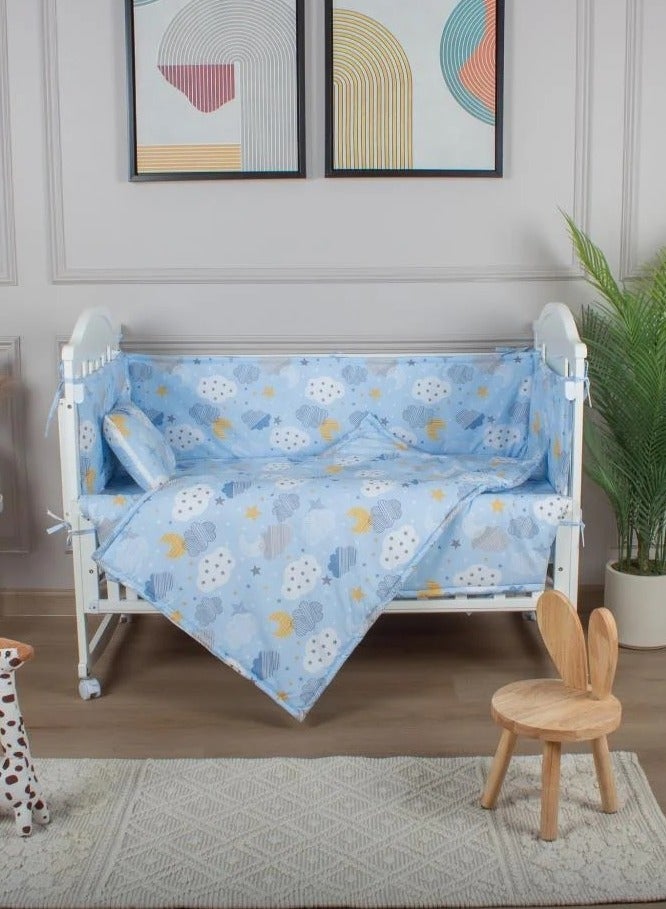 BABYCARA 5-Piece Baby Bed Guardrail Mattress fits Size 120x60cm - Image 2