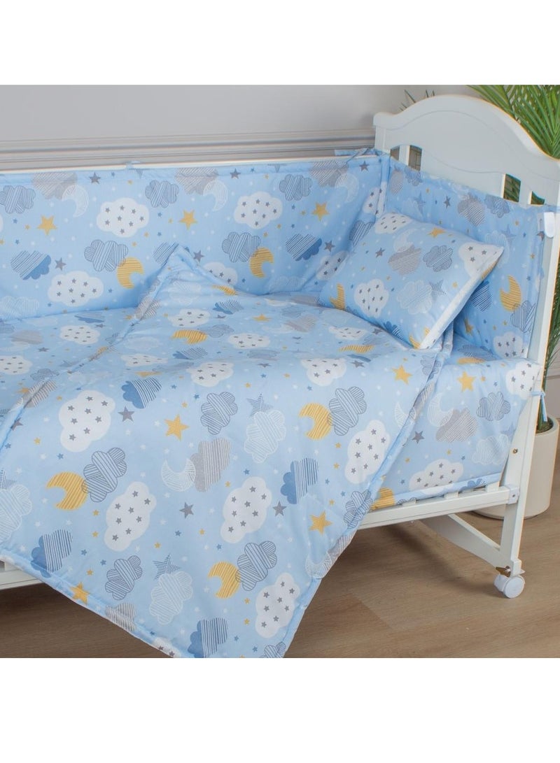 BABYCARA 5-Piece Baby Bed Guardrail Mattress fits Size 120x60cm - Image 3