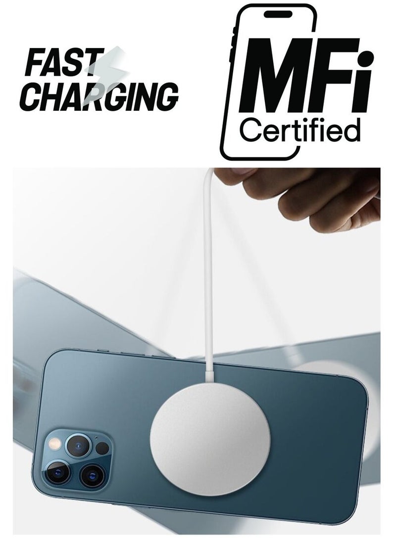 ELTRAZONE Professional Magnetic Fast Electric Wireless Charger For Apple iPhone 12 Pro Max  - Image 1