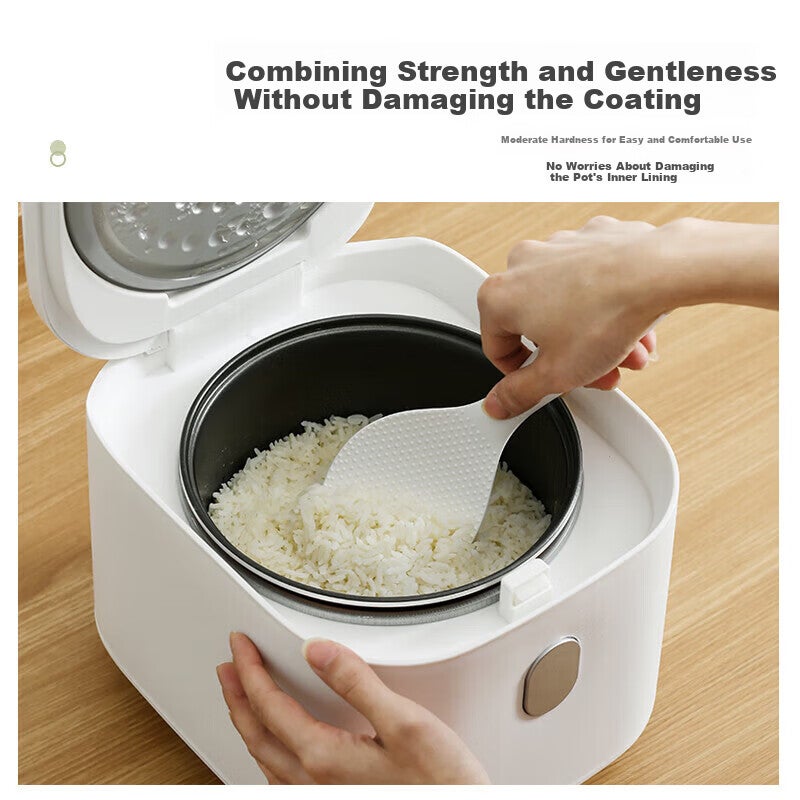 JD Jing Zao Bayco Non-Stick Rice Scoop High-Temperature Resistant Standing Rice Paddle for Rice Cooker, Set of 2 BX3396 - Image 1
