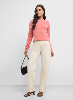 VERO MODA Round Neck Knitted Sweater  - Image 4