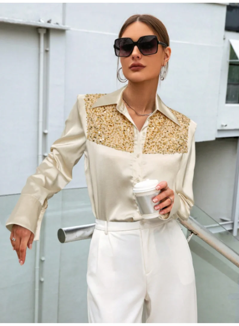 SIMPLEE Women's Fashion Tops - Trendy Blouse for Casual & Party Wear