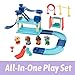 PreTrans Pet Track Set Pet Sensory Bin for Kids AllinOne Animal Sensory Sand Kit with Dog Playset Tools - Image 4