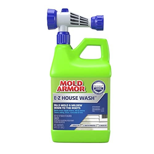 mold armor مOLD ARMOR 64 أونصة. غسيل المنزل E-Z - منظف الطوب، الخرسانة، الزخرفة والواجهة - Image 1